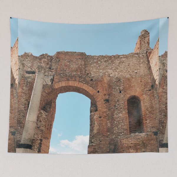 Item preview, Old Ruins Ancient Theatre of Taormina designed and sold by NicoletaDesigns.