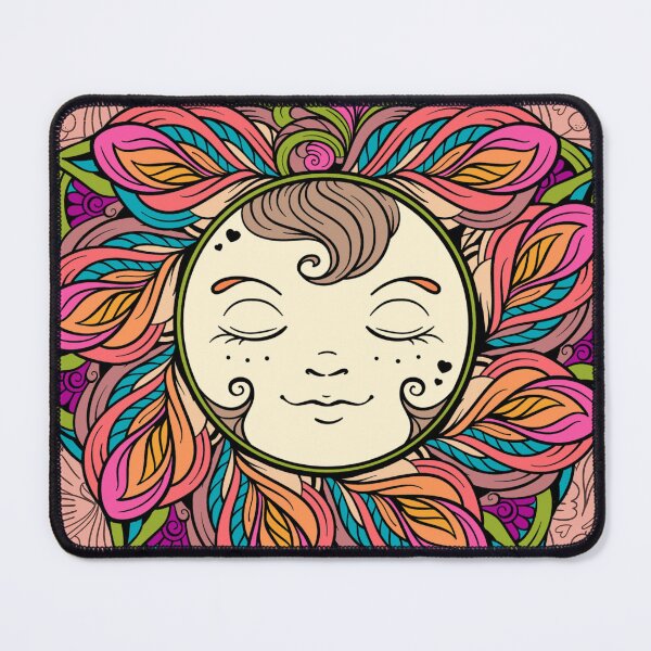Item preview, Mandala pastel pink baby designed and sold by MamaMiaomiao.