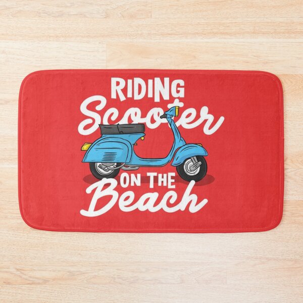 Item preview, Riding scooter on the beach | Beach edition | Goa designed and sold by garimag.