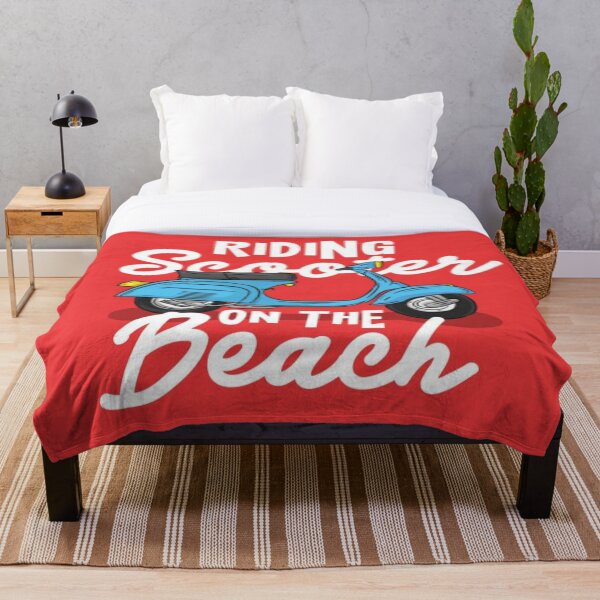 Item preview, Montar scooter en la playa | Edición de playa | Ir a designed and sold by garimag.