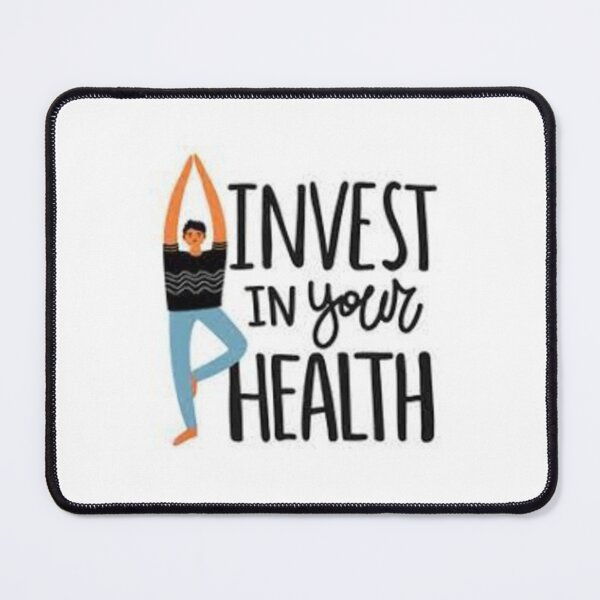 Item preview, Invest in your health | Lets YOGA designed and sold by garimag.