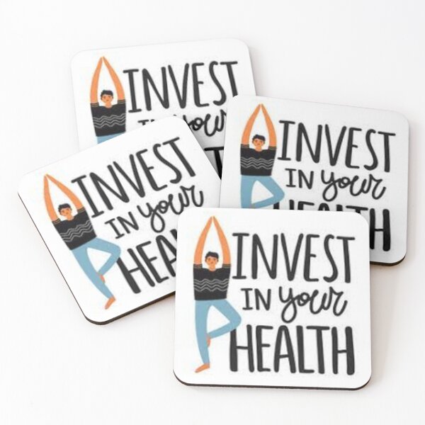 Item preview, Invest in your health | Lets YOGA designed and sold by garimag.
