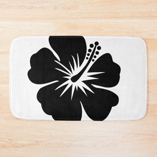 Item preview, Black hibiscus flower designed and sold by Gatugi.