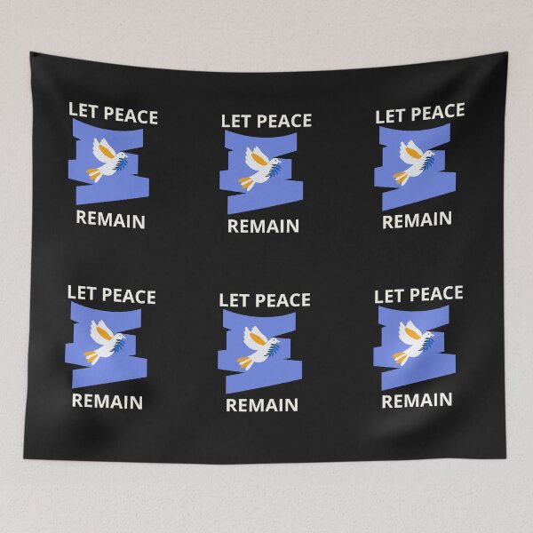 Item preview, let peace remain sticker-peace symbol designed and sold by medoutfits.