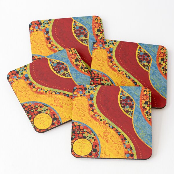 Item preview, Abstract Art Pattern Mix - Dots And Colors 4 designed and sold by EDDArt.