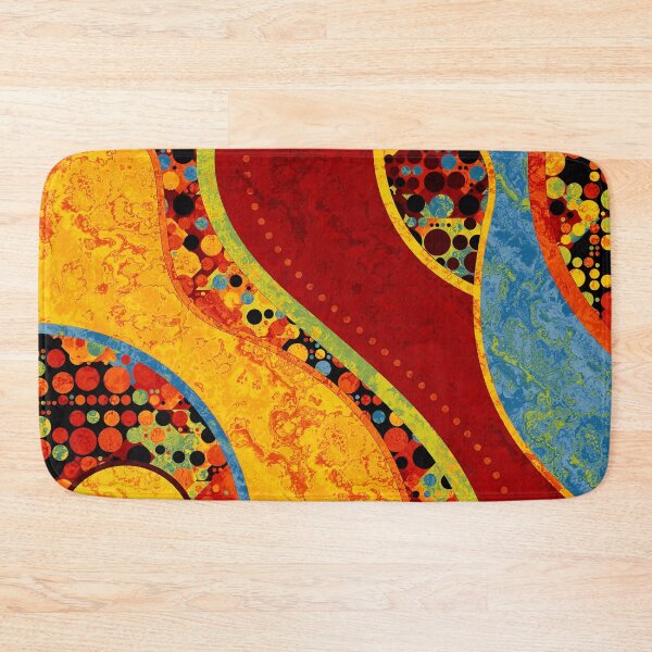 Item preview, Abstract Art Pattern Mix - Dots And Colors 4 designed and sold by EDDArt.