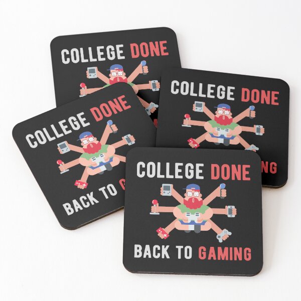 Item preview, College done back to gaming designed and sold by RedTomasB.