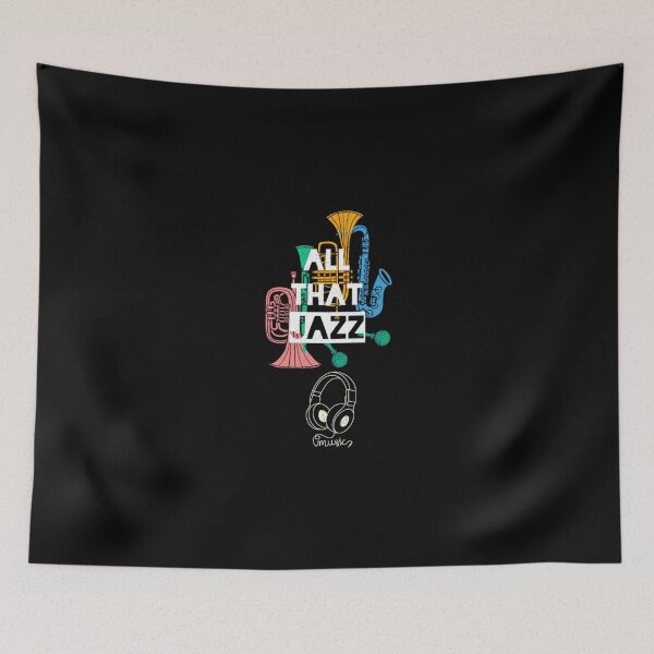 Item preview, All That Jazz Music Pullover Sweatshirt designed and sold by desireeowe.