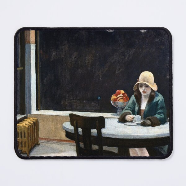Item preview, Automat 1927  Edward Hopper designed and sold by arthistory.