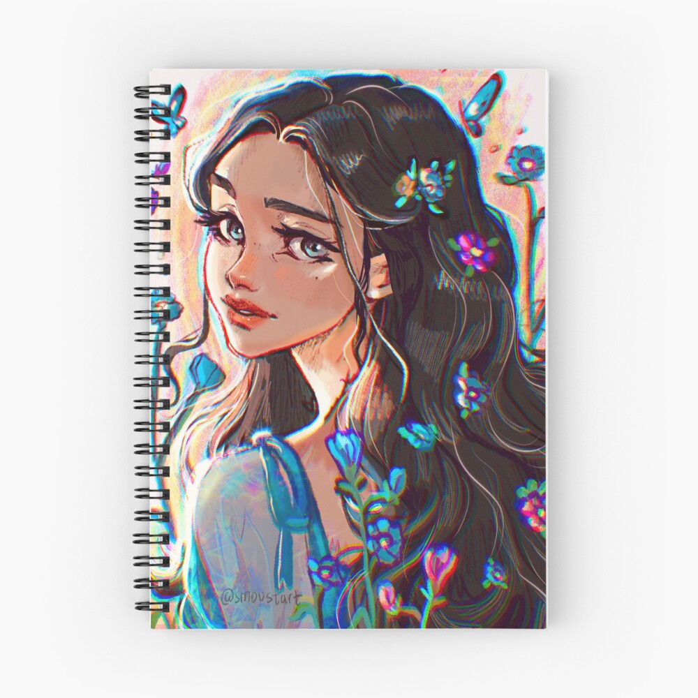 Item preview, Spiral Notebook designed and sold by smoustart.