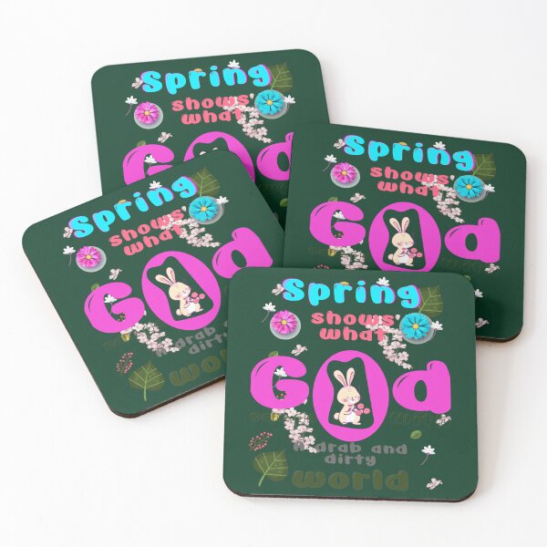Item preview, Spring shows what God can do with a drab and dirty world   designed and sold by Willowandmay.