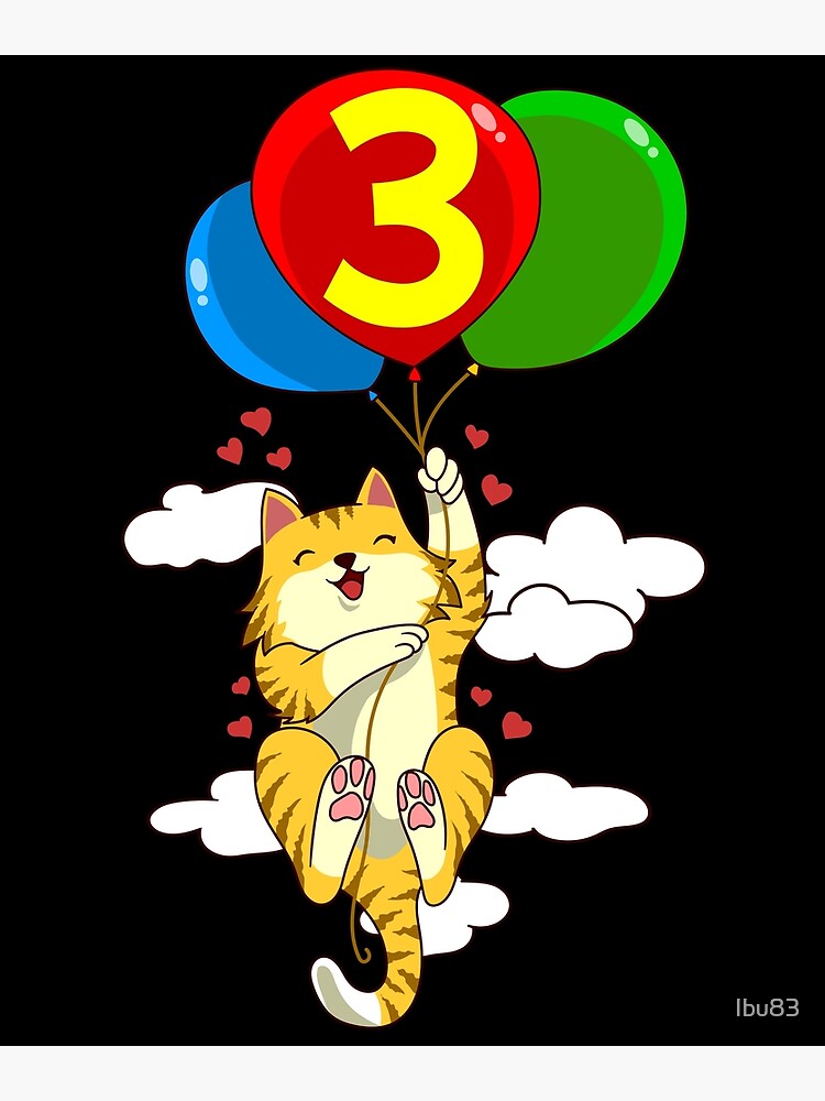 Carte Anniversaire 3D Chats Happy Birthday 20x15 Cm Carte Anniversaire Pop-Up Chats MOKIO - Effet 3D Happy Birthday, 20x15cm - Avec Enveloppe Carton Voeux Original Anniversaire