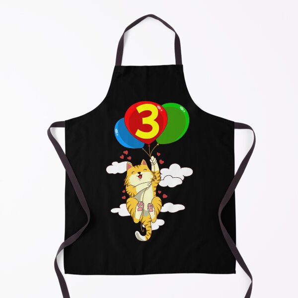 Item preview, 3rd Birthday Cat Girls Boy Kittens 3 Years designed and sold by Ibu83.