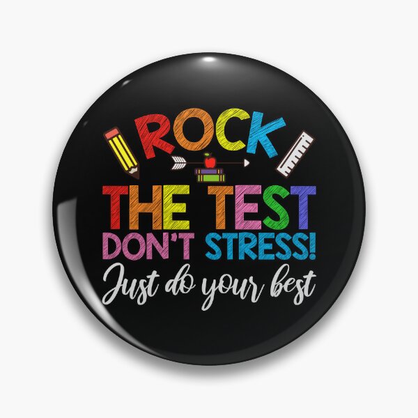 Item preview, Rock The Test Funny Teacher Test Day Testing Day designed and sold by Urlan.
