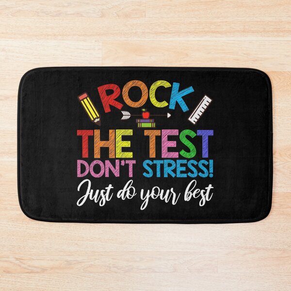 Item preview, Rock The Test Funny Teacher Test Day Testing Day designed and sold by Urlan.
