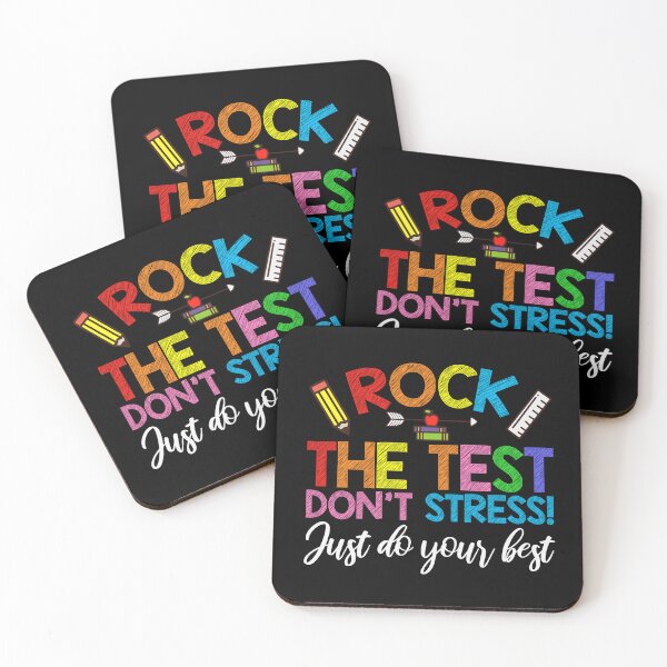 Item preview, Rock The Test Funny Teacher Test Day Testing Day designed and sold by Urlan.