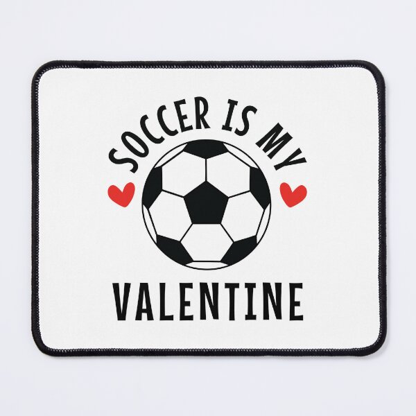 Item preview, Football is my valentine sticker - I Love Football Sticker designed and sold by MOONINSPIRATION.