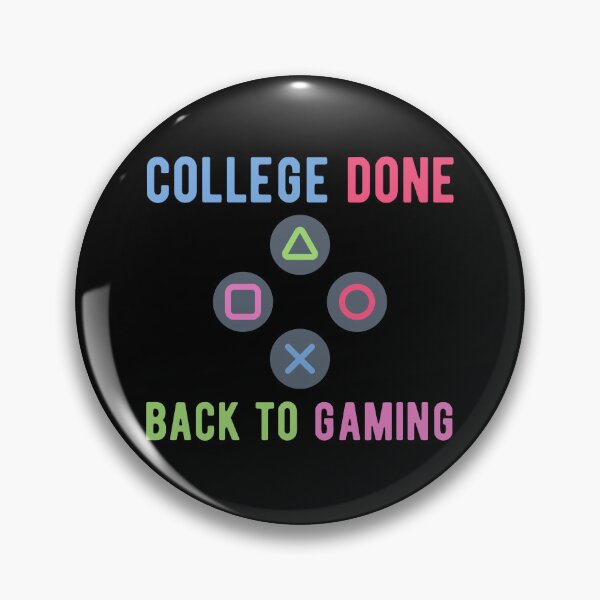 Item preview, College done back to gaming designed and sold by RedTomasB.