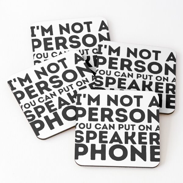 Item preview, No soy una persona que puedas poner en el altavoz del teléfono, designed and sold by Every Pet Shirts.
