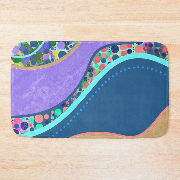 Item preview, Abstract Art Pattern Mix - Dots And Colors 6 designed and sold by EDDArt.