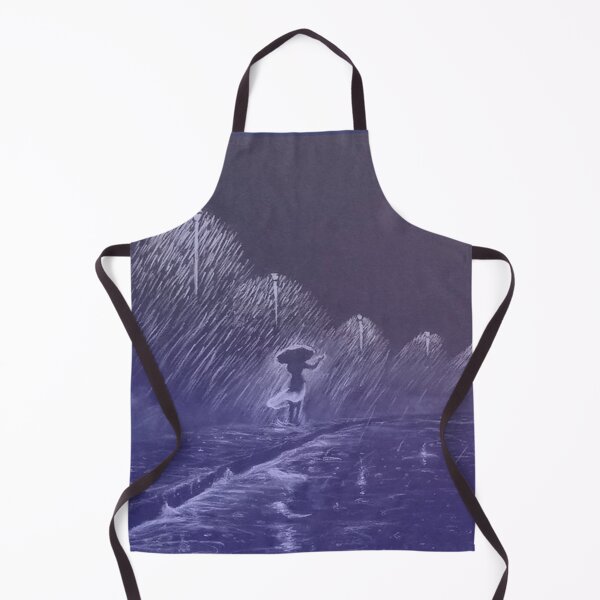 Item preview, White Charcoal Midnightblue Rain sketch by J.D. Hall designed and sold by MystixJack.