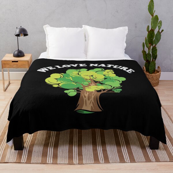 Item preview, Tree motif with We Love Nature symbol - nature love designed and sold by AndreMi.