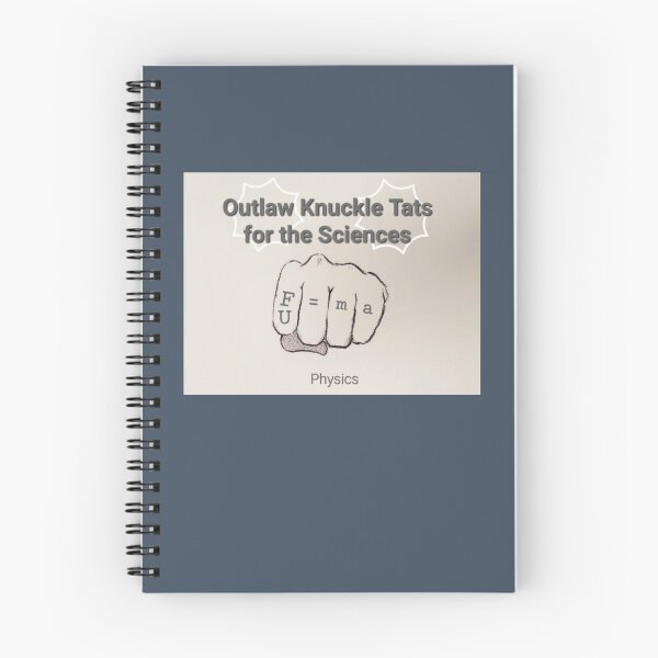 Item preview, Outlaw Knuckle Tats for tha Sciences: Physics designed and sold by Super-Pinhead.