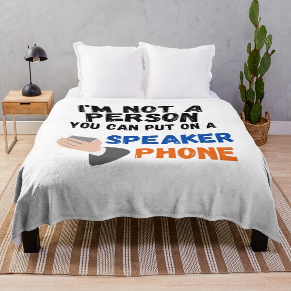 Item preview, No soy una persona que puedas poner en el altavoz del teléfono, designed and sold by Every Pet Shirts.