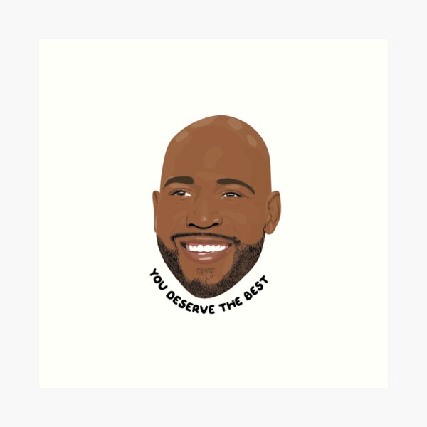 Item preview, Karamo Brown - Queer Eye Self Love Motivational Quote - You Deserve The Best designed and sold by ponychops.