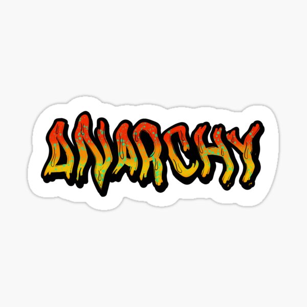 Anarchy Sticker By Skisks Graphics Redbubble