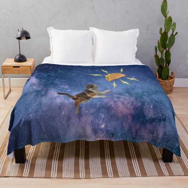 Item preview, cat and tacos space city designed and sold by cute-cats-world.