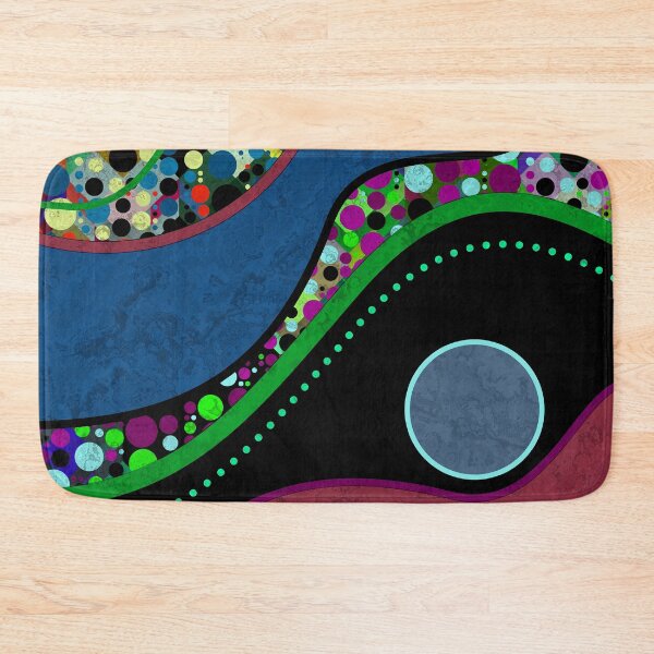 Item preview, Abstract Art Pattern Mix - Dots And Colors 8 designed and sold by EDDArt.
