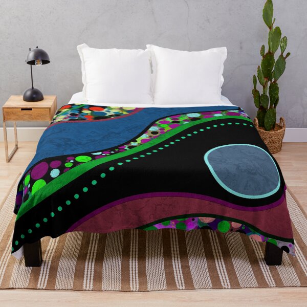 Item preview, Abstract Art Pattern Mix - Dots And Colors 8 designed and sold by EDDArt.