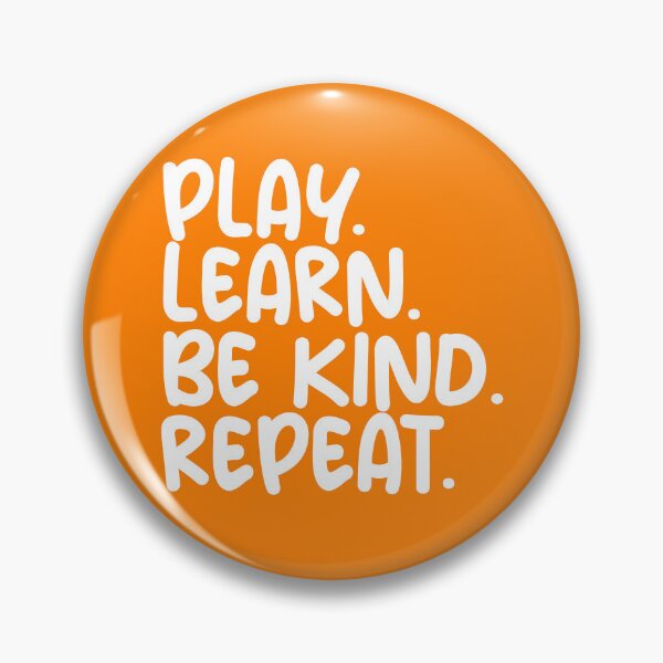 Artikelvorschau, Play Learn Be Kind Repeat Anti Bullying Unity Day Orange Gear entworfen und verkauft von DynamicDesign.