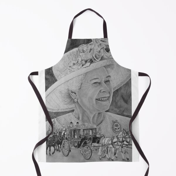 Item preview, Queen Elizabeth with carriage designed and sold by RmvPortraitsArt.