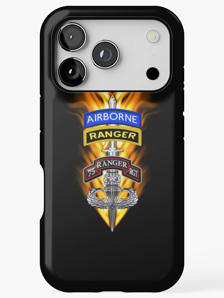 Thumbnail 1 of 4, iPhone Case, 75th Ranger Regiment Ranger designed and sold by SoldierAlways.