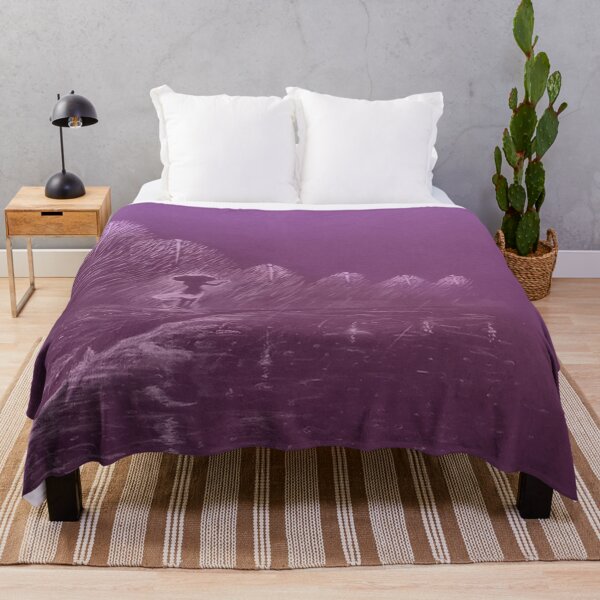 Item preview, White Charcoal violet Rain sketch by J.D. Hall designed and sold by MystixJack.