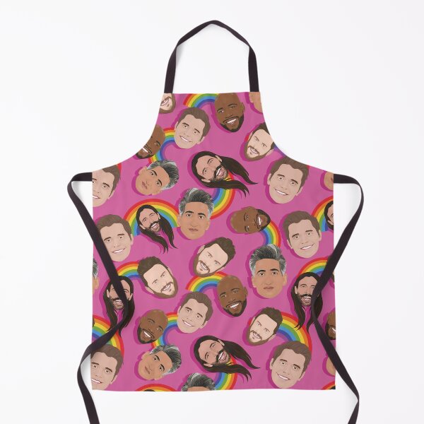 Item preview, Queer Eye Repeat Print - Rainbow Cute designed and sold by ponychops.