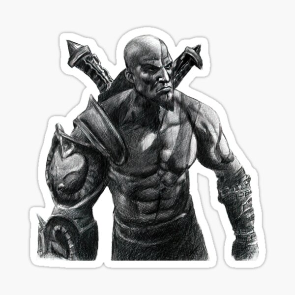 Jogos On Line Adesivo Kratos God Of War Kit 3un Carro Game