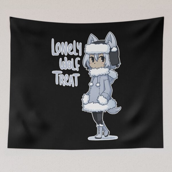 Item preview, Lonely Wolf Treat designed and sold by MissyYager4.