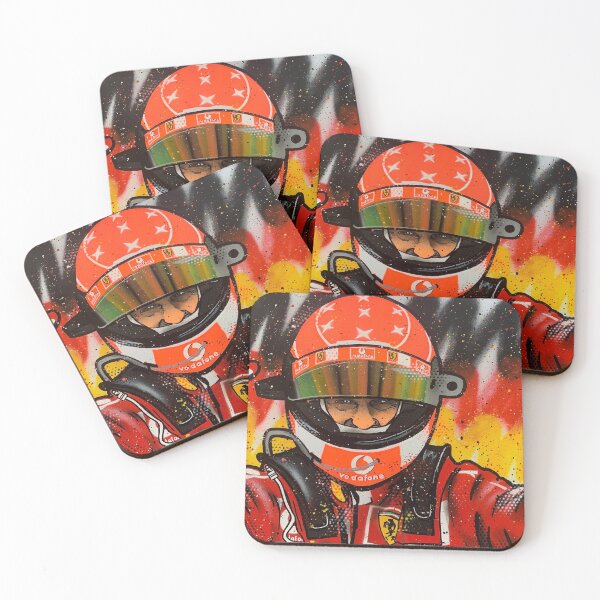 Item preview, Michael Schumacher - Ferrari F1 graffiti painting by DRAutoArt designed and sold by DRAutoArt.
