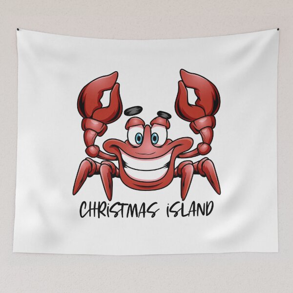 Item preview, Christmas Island Australia Red Crab designed and sold by Meliafroggy.