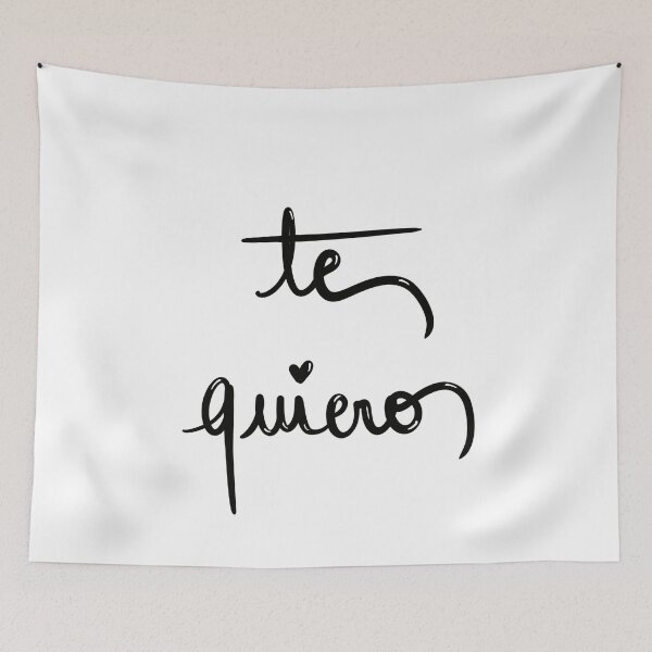 Item preview, i love you in spanish designed and sold by Culturesensible.
