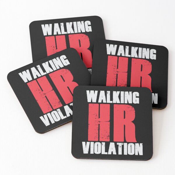Item preview, Walking HR Violation designed and sold by ZombieNinjas.