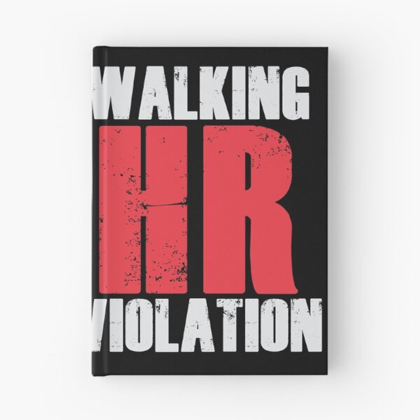 Item preview, Walking HR Violation designed and sold by ZombieNinjas.