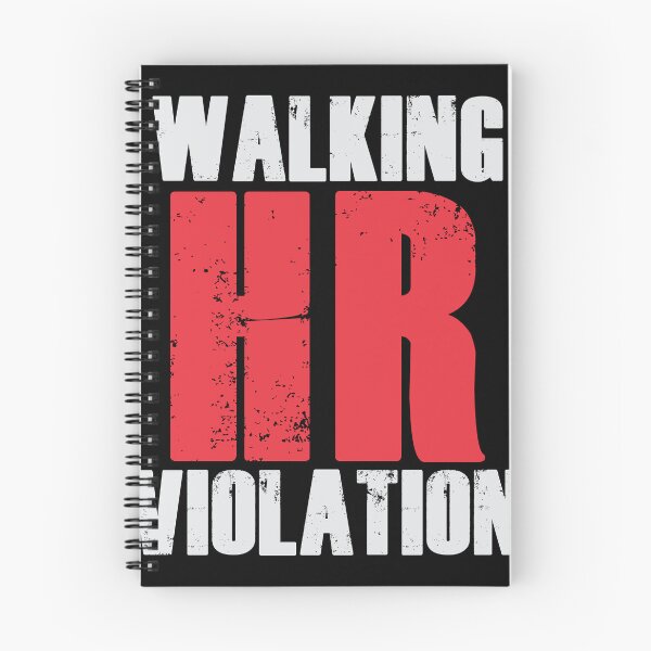 Item preview, Walking HR Violation designed and sold by ZombieNinjas.