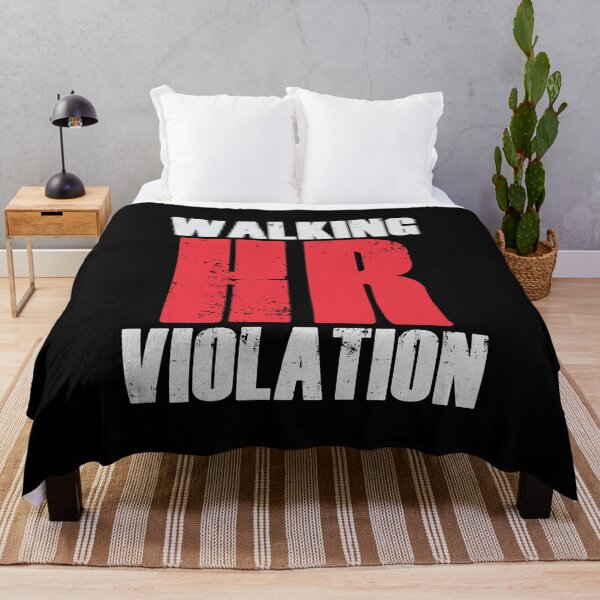 Item preview, Walking HR Violation designed and sold by ZombieNinjas.
