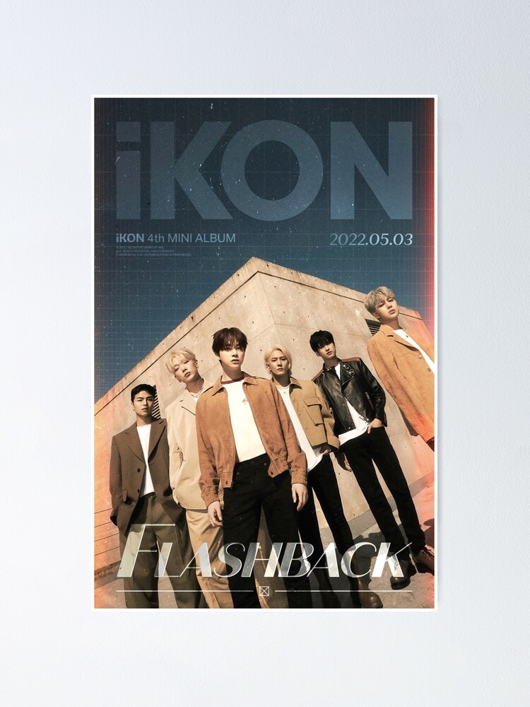 "iKON Flashback Concept Photo Teaser Group Version" Poster By KpopCrave ...