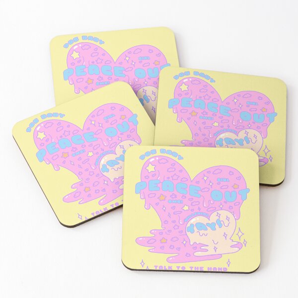 Item preview, Cute Pastel Color Retro Aesthetic 90s Baby Melted Heart Quotes designed and sold by Annisa Yuwanda.