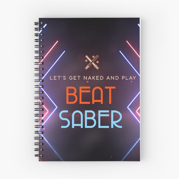 Aperçu de l'œuvre Mettons-nous nus et jouons Beat Saber créée et vendue par PrettyDanny.
